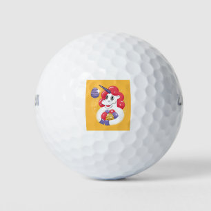 Easter Unicorn Golf Balls