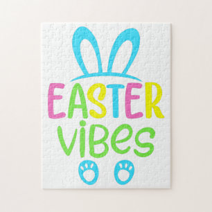 Easter Vibes Pastel Jigsaw Puzzle