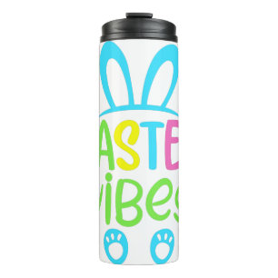 Easter Vibes Pastel Thermal Tumbler