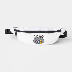 Easter Video Game Bunny Eggs Gaming Gamer Boys Men Fanny Pack
