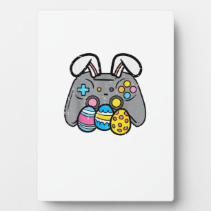 Easter Video Game Bunny Eggs Gaming Gamer Boys Men Plaque