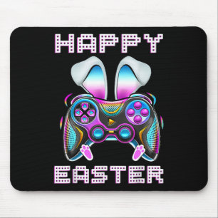 Easter Video Game Controller Funny Gamer Boys Kids Mouse Pad