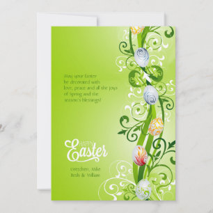 Easter Vine Greeting Card