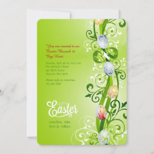 Easter Vine Greeting Card