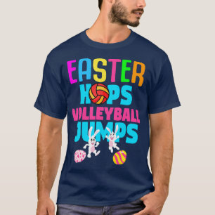 Easter Volleyball Bunny Holiday Rabbit Sport T-Shirt
