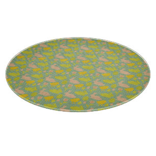 Easter Wallpaper Cutting Board