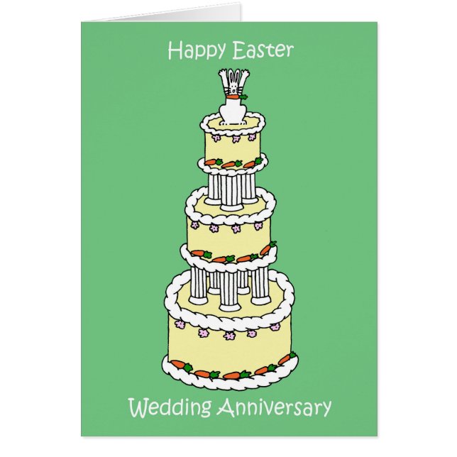 Easter Wedding Anniversary Congratulations (Front)