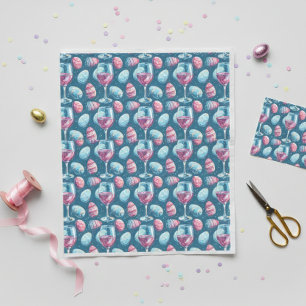 Easter Wine Lover Tissue Paper