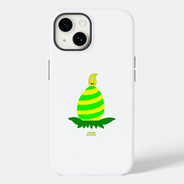 Easter Wishes Apple iPhone 14 Case (Back)