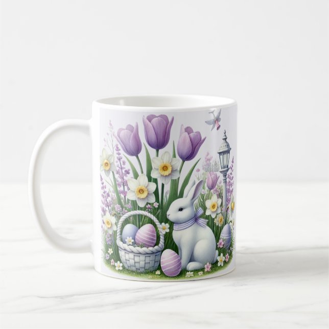 Easter Wishes Coffee Mug (Left)