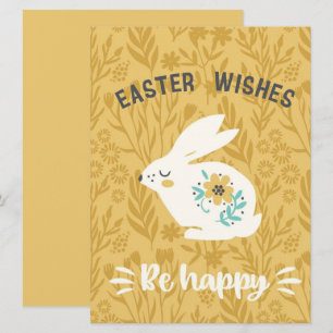 Easter Wishes Holiday Card