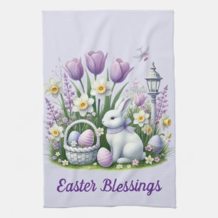 Easter Wishes Kitchen Towel