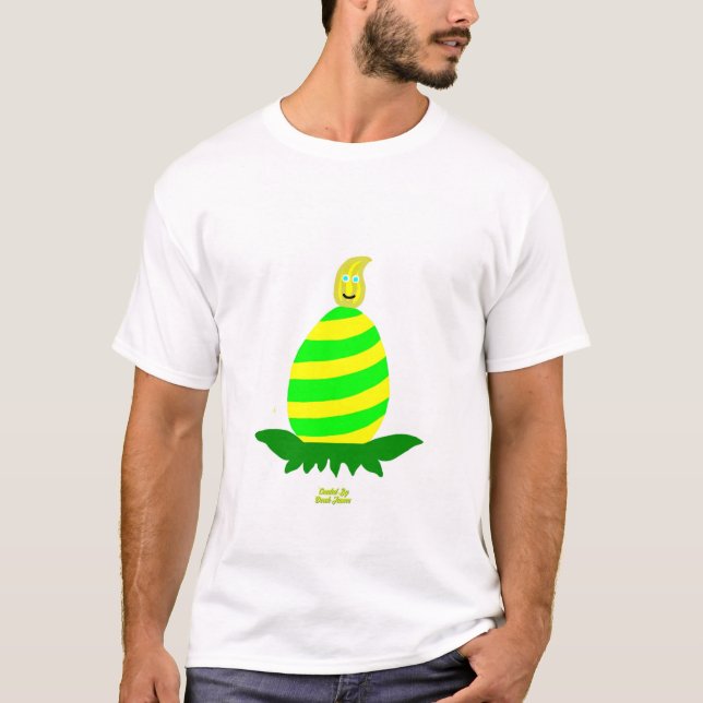 Easter Wishes Men's White Basic T Shirt (Front)