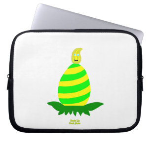 Easter Wishes Neoprene Laptop Sleeve