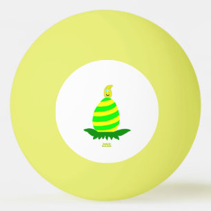 Easter Wishes Ping Pong Ball