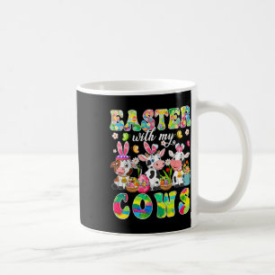 Easter With My Cows  Coffee Mug