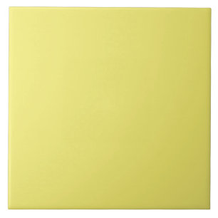 Easter Yellow Personalized Trend Colour Background Tile