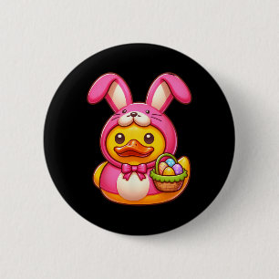 Easter Yellow Rubber Duck Cruise Ship Cruising Duc 2 Inch Round Button