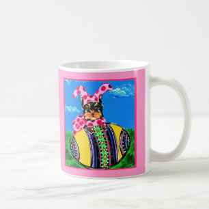 Easter Yorkie Poo Coffee Mug