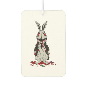 Easter Zombie Rabbit Halloween Bunny Air Freshener