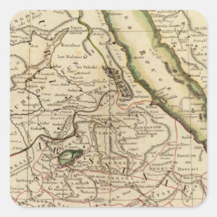 Eastern Africa Square Sticker