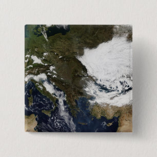 Eastern and Southern Europe 2 Inch Square Button