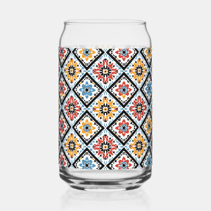 Eastern Band of Cherokee Can Glass