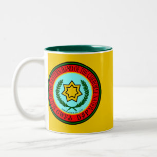 Eastern Band Of The Cherokee Seal Two-Tone Coffee Mug