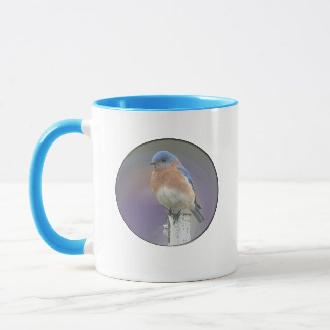Eastern Bluebird Mug (Left)