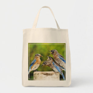 Eastern Bluebird Tote Bag