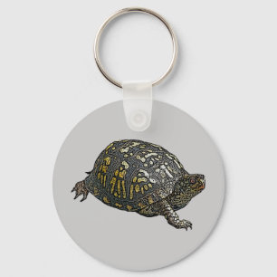Eastern Box Turtle Coordinating Items Keychain