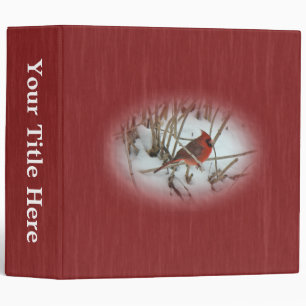 Eastern Cardinal Songbird Binder