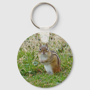 Eastern Chipmunk Keychain