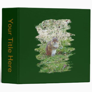 Eastern Chipmunk - Tamias striatus Binder