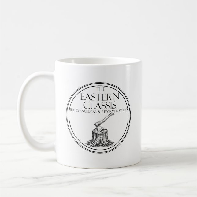 Eastern Classis E & R Mug, Logo with scripture  Coffee Mug (Left)
