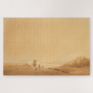 Eastern Coast of Rügen Island with Shepherd Jigsaw Puzzle