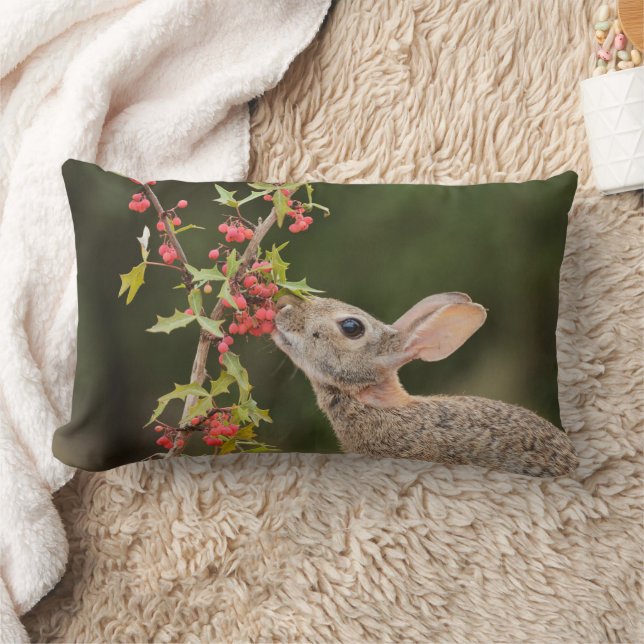 Eastern Cottontail | South Texas Lumbar Pillow (Blanket)