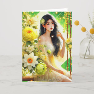 Eastern Dawn: Message of Hope and Light    Thank You Card