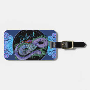 Eastern Dragon Eternity Luggage Tag