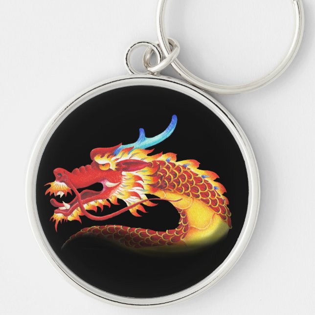Eastern Dragon Keychain (Front)