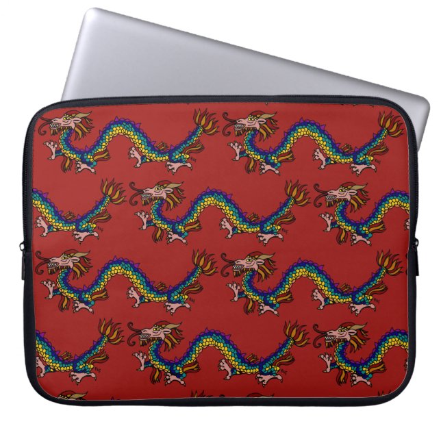 Eastern Dragon Laptop Sleeve (Front)