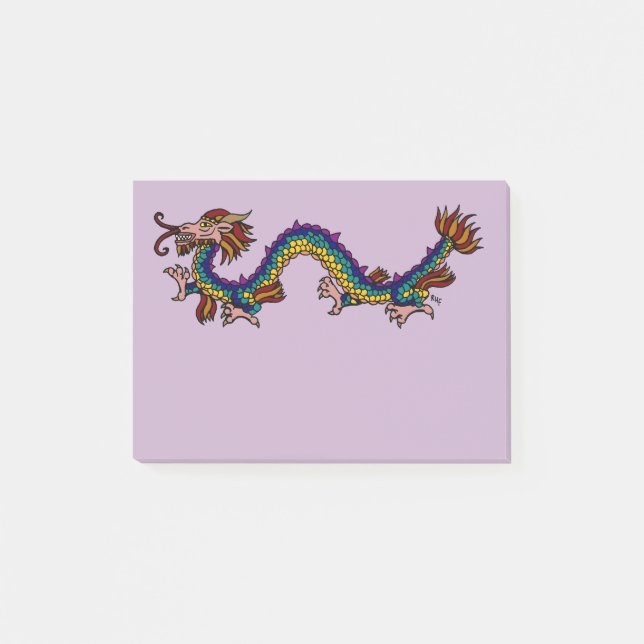 Eastern Dragon Post-it Notes (Front)