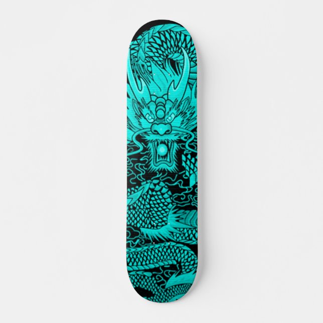 Eastern Element Emperor Dragon Custom Pro Deck Skateboard (Front)
