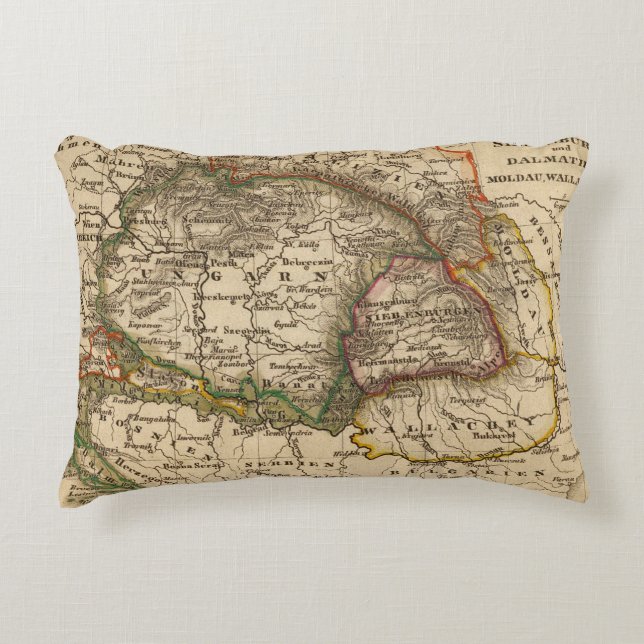 Eastern Europe Accent Pillow (Front)