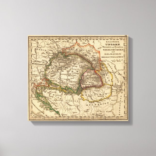 Eastern Europe Canvas Print (Front)