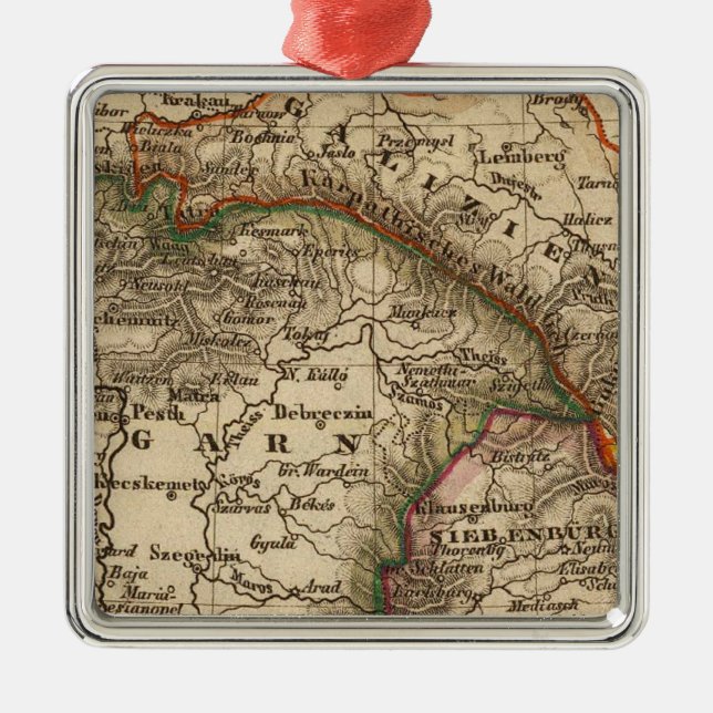 Eastern Europe Metal Ornament (Front)