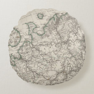 Eastern Europe, Russia Round Pillow