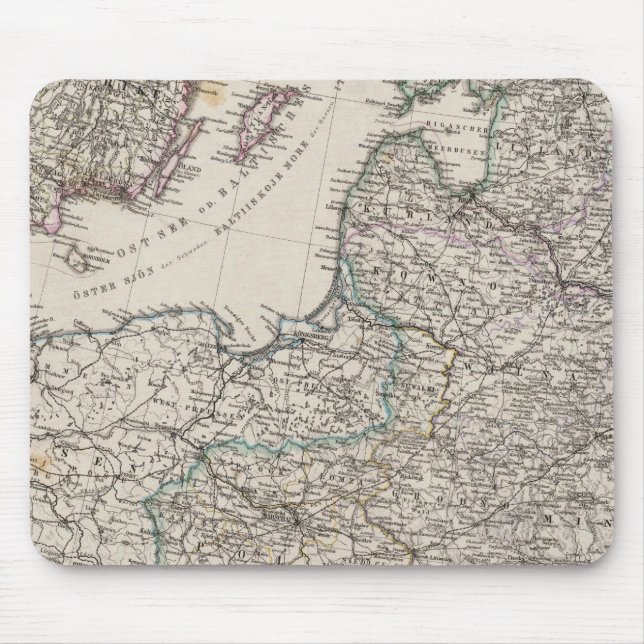 Eastern Europe, Russia, Sweden Mouse Pad (Front)