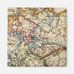 Eastern European Map Magnet