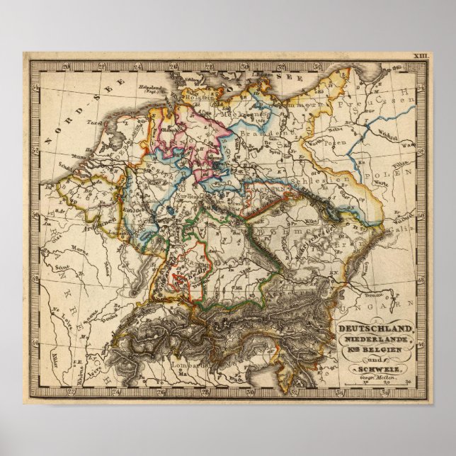 Eastern European Map Poster (Front)